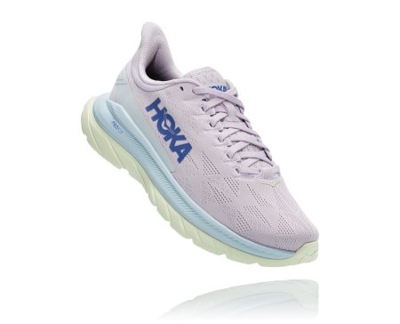 Hoka Mach 4 Ženske Tekaški Čevlji Vijolicna / Modra SI-829573V